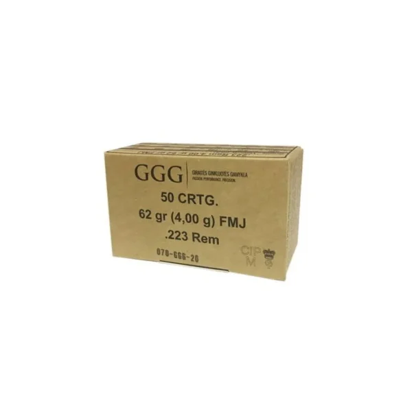 Amunicja GGG 223Rem FMJ 3,56g