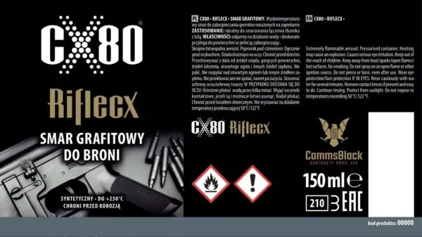 RIFLECX Smar grafitowy do gwintów pod kompensator - obrazek 2