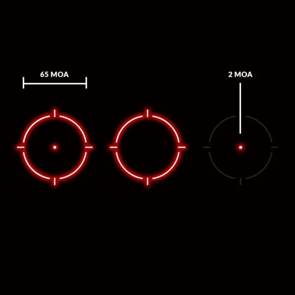 Kolimator Holosun AEMS Red Dot Montaż 1/3 Co-Witness - obrazek 3