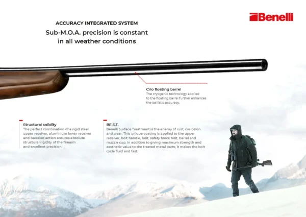 Sztucer Benelli LUPO WOOD - obrazek 4